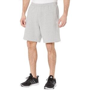 adidas Trefoil Essentials Men’s Shorts Grey Heather Size XL New Free Shipping